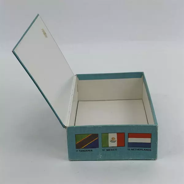 Vintage 1970s General Box Co. Children of the World Pencil Box USA