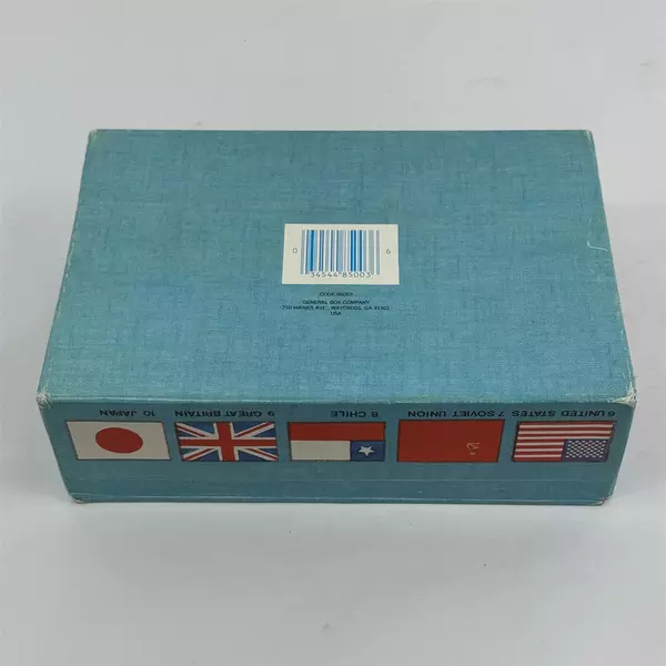 Vintage 1970s General Box Co. Children of the World Pencil Box USA