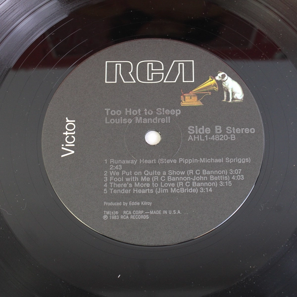 Louise Mandrell Self Titled  LP Vinyl Album 1983 RCA Records AHL1-4820