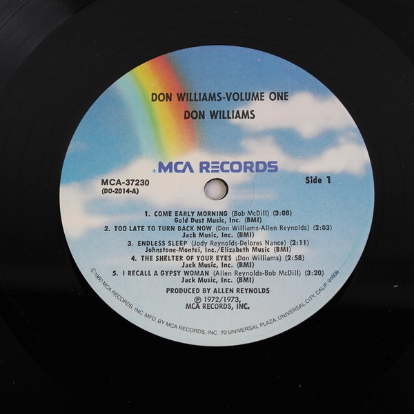 Don Williams Volume One MCA Records 1973