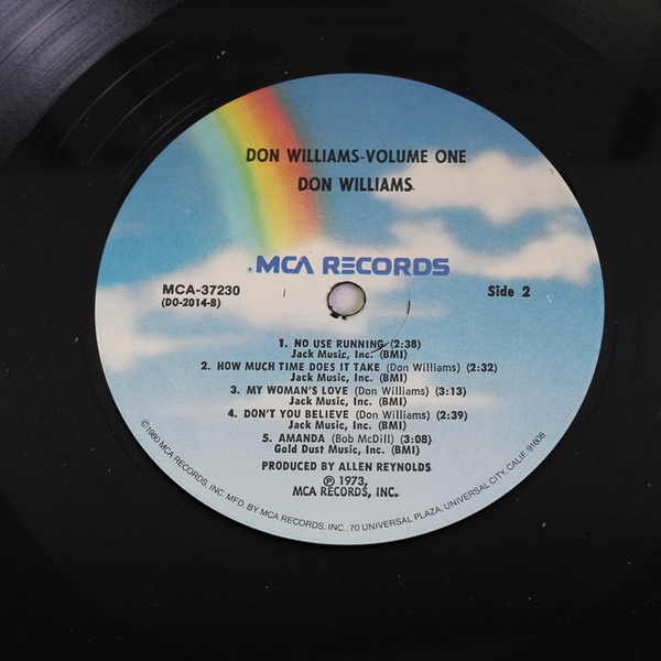 Don Williams Volume One MCA Records 1973