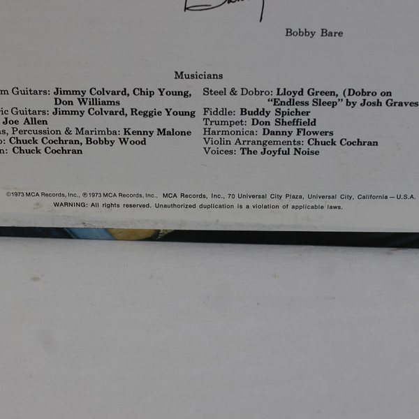 Don Williams Volume One MCA Records 1973