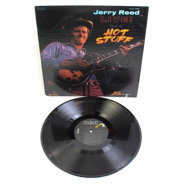 Jerry Reed Live! Hot Stuff LP