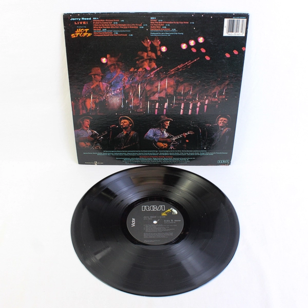 Jerry Reed Live! Hot Stuff LP