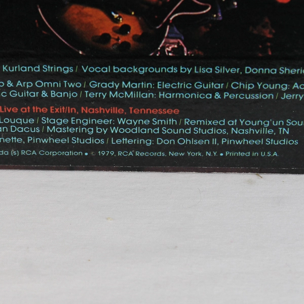 Jerry Reed Live! Hot Stuff LP