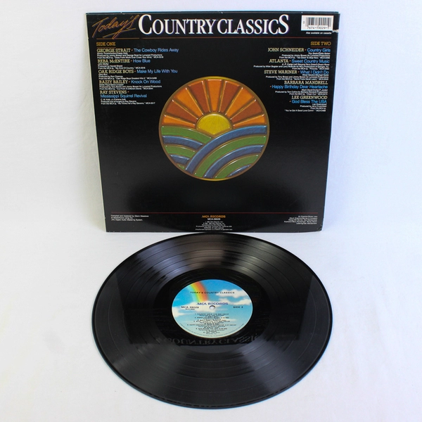 Various Artists Todays Country Classics Compilation LP Vinyl Record Album
