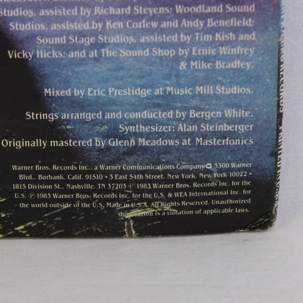 T. G. Sheppard Slow Burn Vinyl LP Record Album