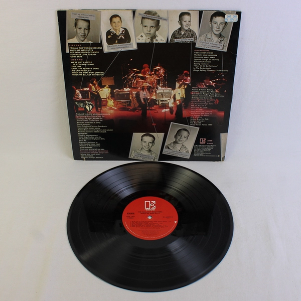 The Bellamy Brothers When We Were Boys Album LP Record 1982 Elektra