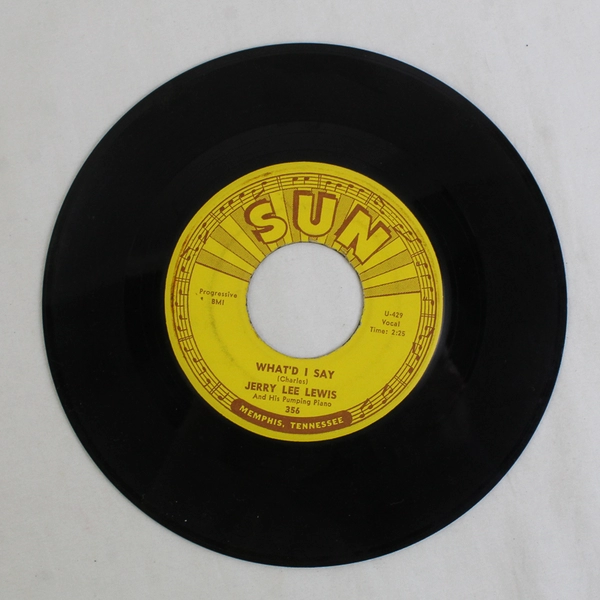 Jerry Lee Lewis What'd I Say/Livin' Lovin' Wreck Sun Records 1961 U-429