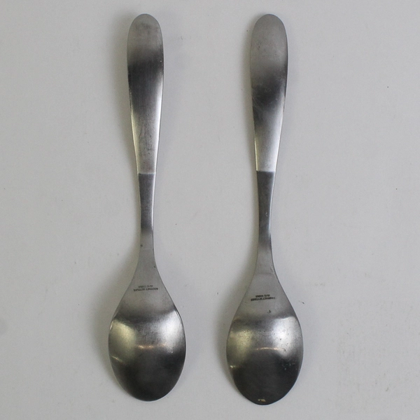 Lot of 2  Gourmet Settings Teaspoons 6.75" Flatware
