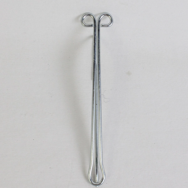 Lot of 63 Stainless Steel Slip-on Curtain Drapery Hooks
