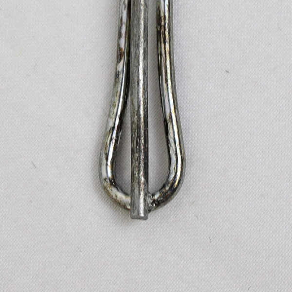 Lot of 63 Stainless Steel Slip-on Curtain Drapery Hooks