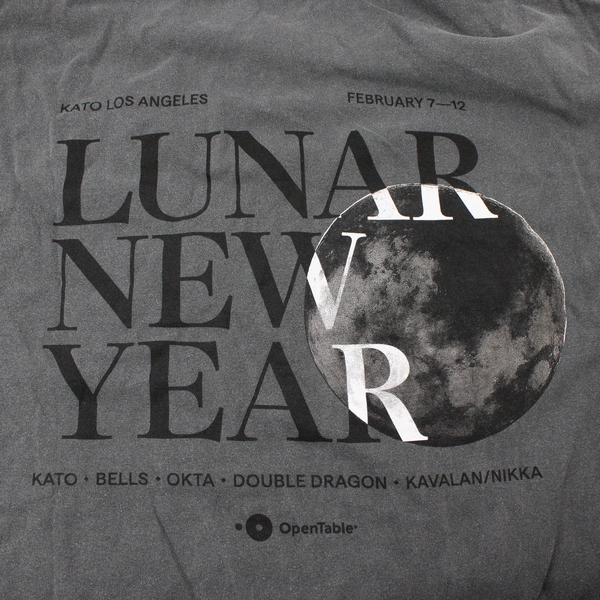 American Apparel Kato Los Angeles Lunar New Year Gray T-Shirt Adult Size XL