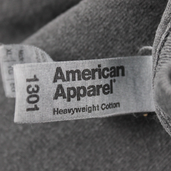 American Apparel Kato Los Angeles Lunar New Year Gray T-Shirt Adult Size XL