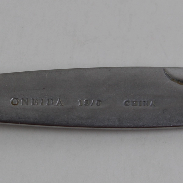 Lot Of 4 Oneida Silver OHS318 (Stainless) Flatware Salad Forks 6.75" Long