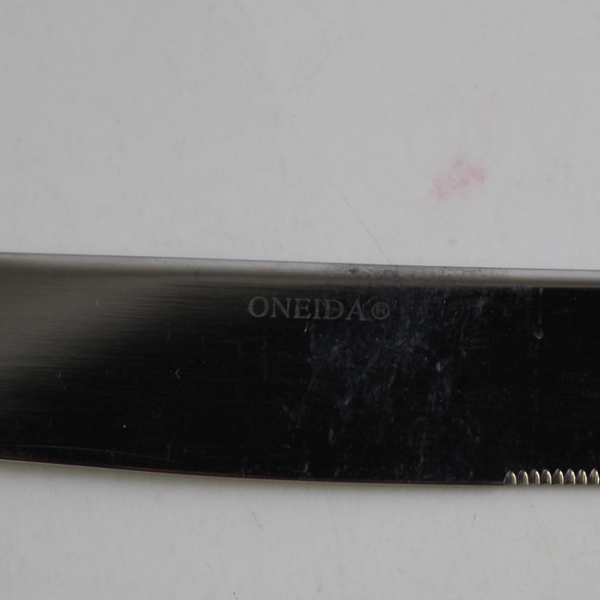 Lot Of 5 Oneida Silver OHS5429  (Stainless) Flatware Dinner Knives 9.75" Long