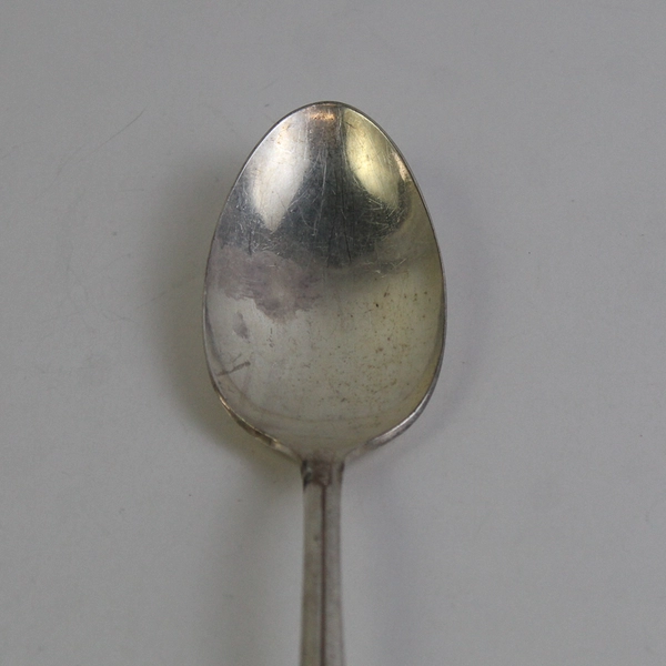 Lot Of 5 WM Rodgers IS Overlaid Flatware Serving Spoons 8.75" Long