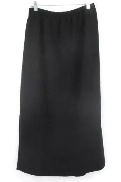 GNW Floral Blouse & Positive Attitude Black Skirt Set Size L/14 Pre-Owned