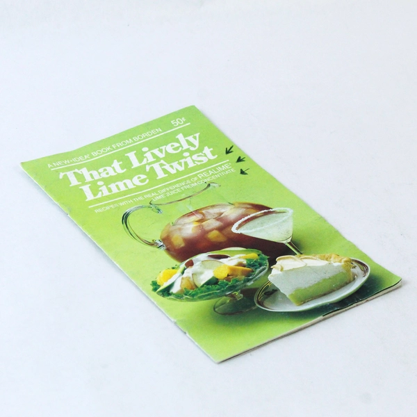 1983 That Lively Lime Twist Cookbook by Borden - Good Condition