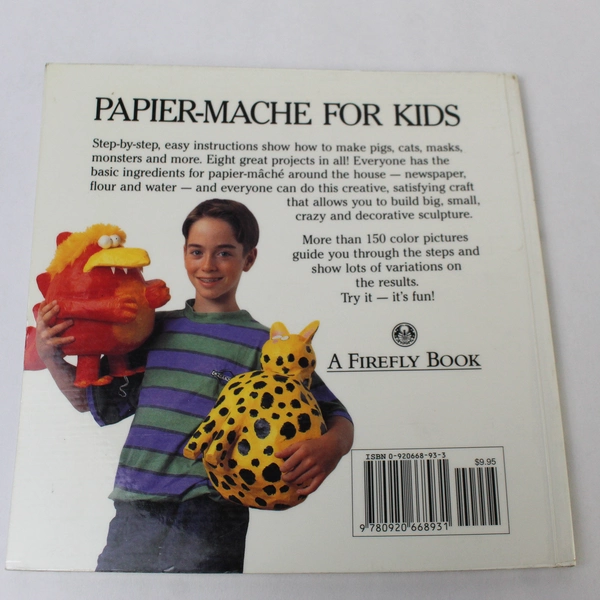 Papier Mache for Kids by Sheila McGraw 1991, Creative Fun Projects