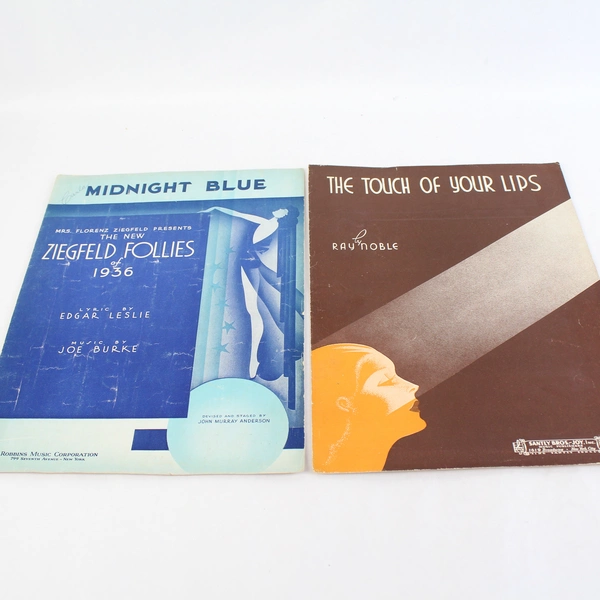 Lot Of 6 Vintage Sheet Music 1936 Stars In My Eyes The Scene Changes Gone