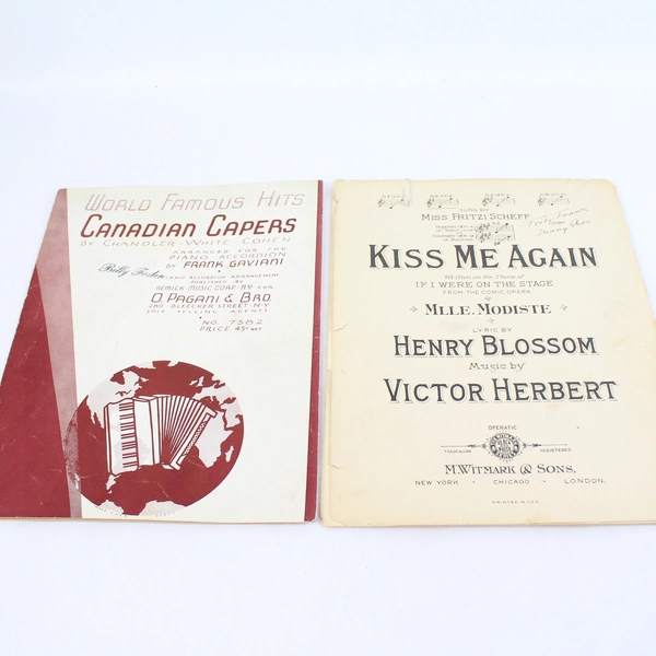Lot Of 6 Antique Sheet Music 1904 - 1915 Requiem School Days Macushla