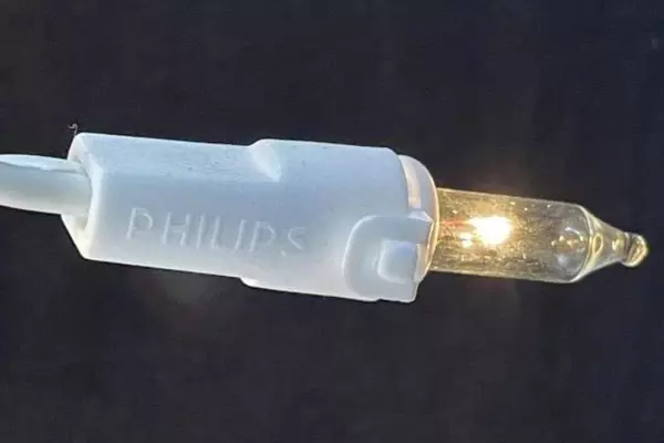 Lot of 2 Christmas String Lights White Clear Incandescent 50 & 100 Bulbs