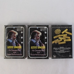 Lot of 3 Kenny Rogers Cassette Tapes Greatest Hits