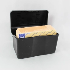 Oxford 100 Manila Cut Blank Card Guides In Black Storage Case Office Supplies