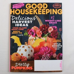 Good Housekeeping Magazine October 2015 Featuring Delicious Harvest Ideas