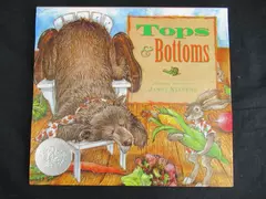 Tops & Bottoms by Janet Stevens 1995 HMH Hardcover Dust Jacket