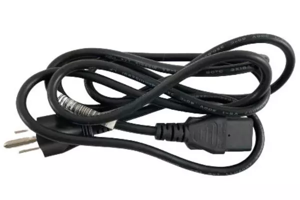 HP 121565-001 Power Cord 69" Black - Good Pre-Owned Condition