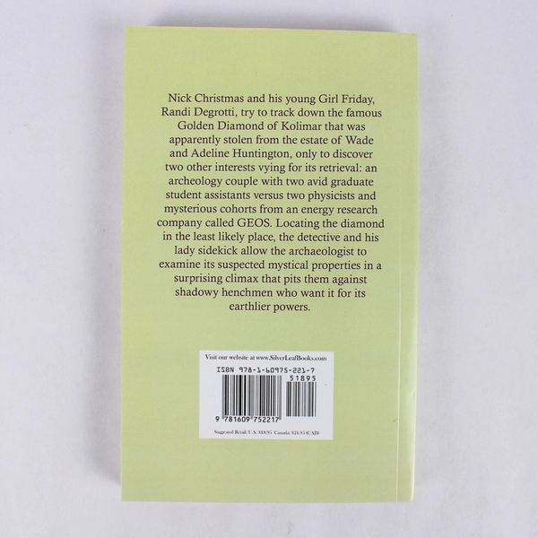 Search for the Golden Diamond of Kolimar by Steve Dimeo Nick Christmas Book PB