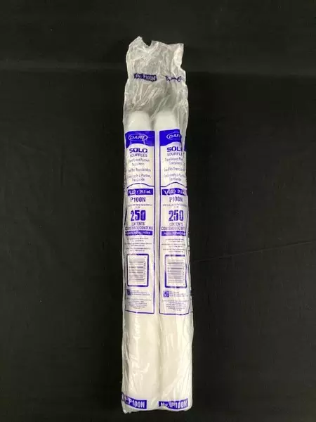 Dart Solo Souffles Translucent Portion Containers Lot of 250 - New, No Lid