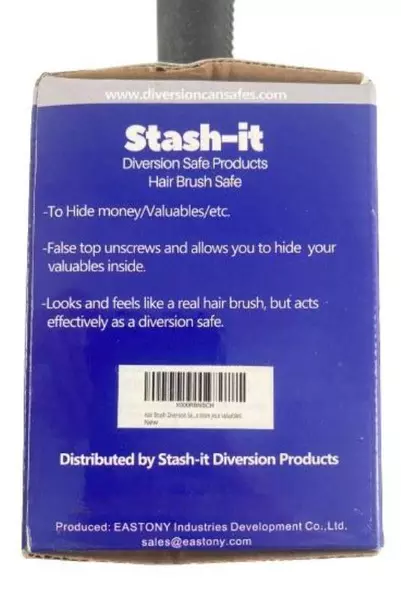 Stash-It Hair Diversion Safe Products Hair Brush Safe Hide Money Valuables