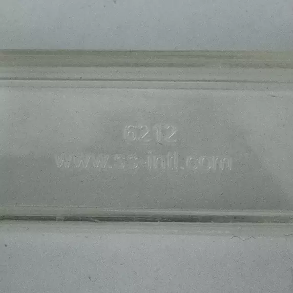 Lot of 10 Retail Pants Hangers Clips Standard Adult Size Clear Plastic Metal 