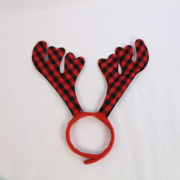 Lot of 3 Christmas Headbands - 2 Elf & 1 Reindeer Costume Accessories