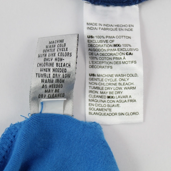 Chico's Tops Lot of 2 Women's Size 1 Blue Short & Long Sleeve Shirts