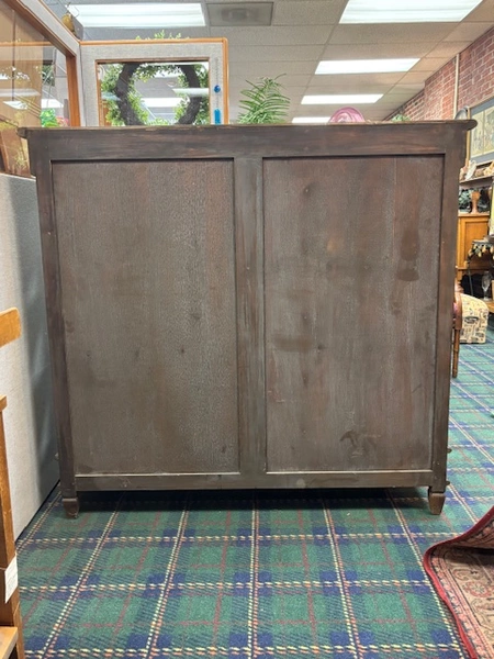 Uhuru Dark Wood Cabinet Display Case China Cabinet 