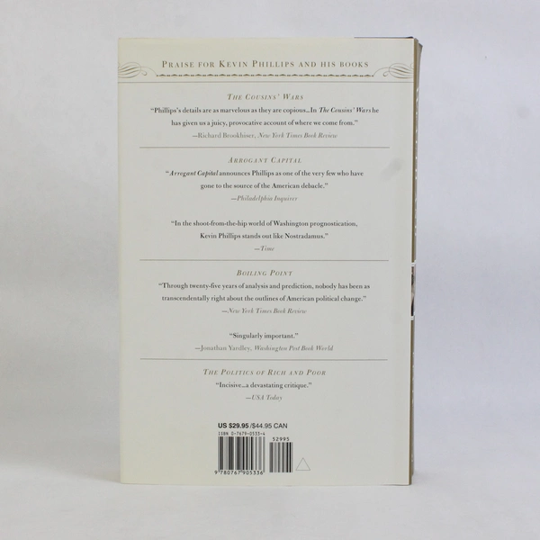 Wealth and Democracy by Kevin Phillips History of American Rich 2002 HC DJ 