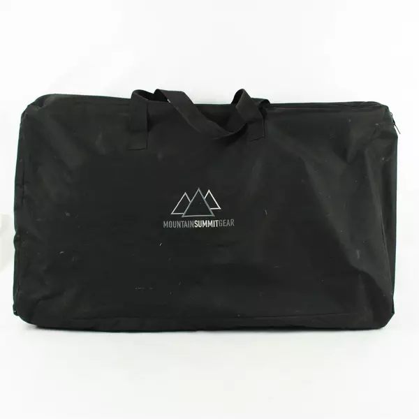 Mountain Summit Gear Roll Top Kitchen Table Portable Weather-Resistant Aluminum 