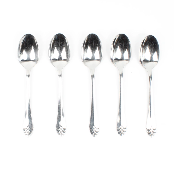 Lot of 5 Oneida Helena Stainless Steel Tablespoons
