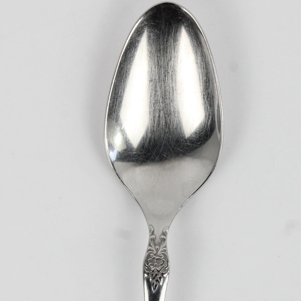 Set of 6 International Silver La France Oval Soup Spoons Stainless 7.25 Inches