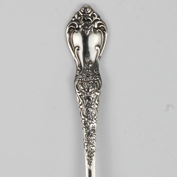 Set of 4 International Silver La France Oval Soup Spoons Stainless 7.25 Inches