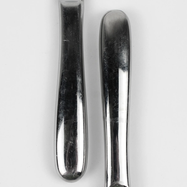 Lot Of 10 Continental Classic Wallace French Hollow Knives Stainless Steel 