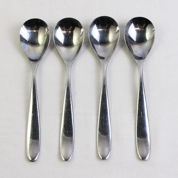 Lot Of 4 Cambridge Silver Alacarte (Stainless) Flatware Teaspoons 7" Long