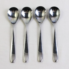 Lot Of 4 Cambridge Silver Alacarte (Stainless) Flatware Teaspoons 7" Long