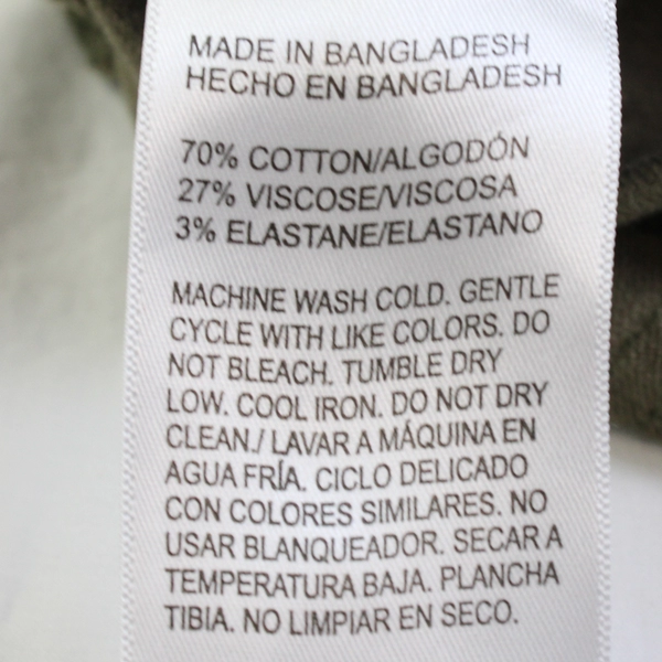 Nautica Jeans Women's Olive Green Stretch Waist Shorts Size Small