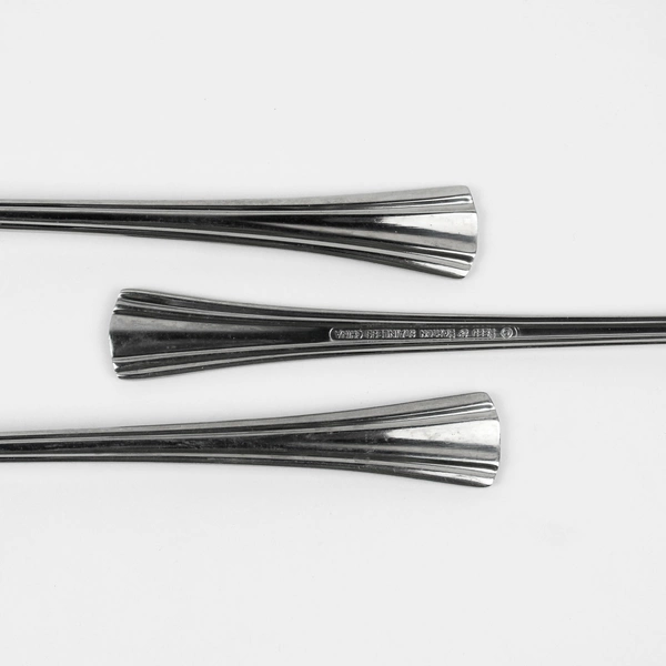 Lot of 3 Reed & Barton Brookshire Stainless Iced Tea Spoons 7.75 Inches