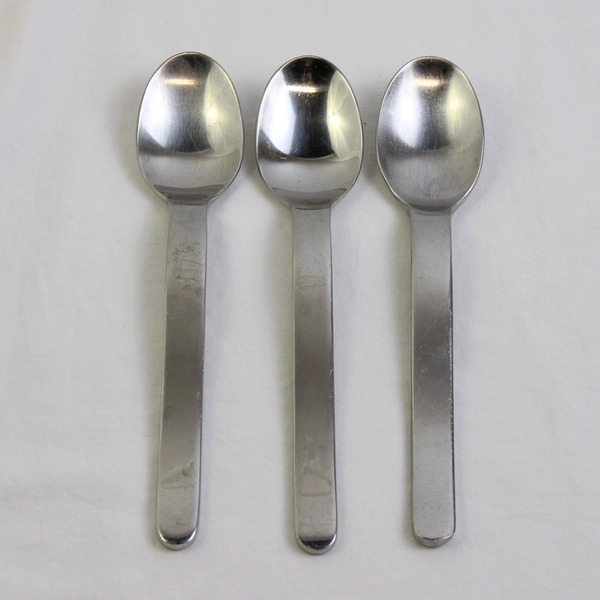 Lot of 3 Cambridge Silver Wren 18/10 Stainless Steel Oval Soup Spoons 8 Inches
